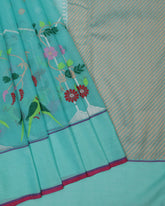 Blue Kota Silk Saree